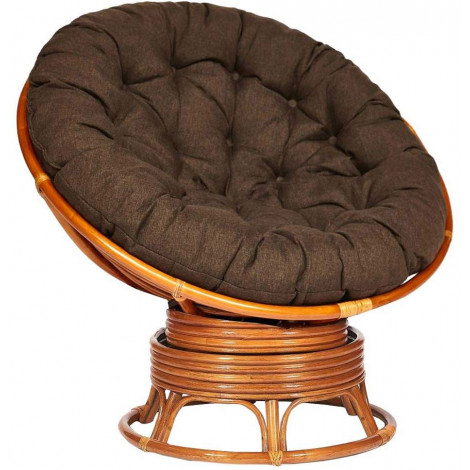 Плетеное кресло-качалка PAPASAN w 23/01 B / без подушки + Матрац для кресла Папасан купить в Москве по цене от 27810р. в интернет-магазине justmebel.ru