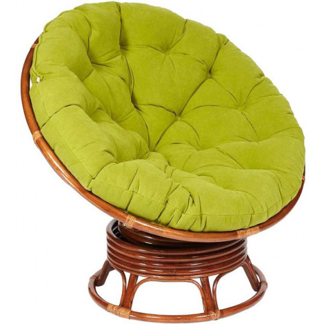 Плетеное кресло-качалка PAPASAN w 23/01 B / без подушки + Матрац для кресла Папасан купить в Москве по цене от 27810р. в интернет-магазине justmebel.ru