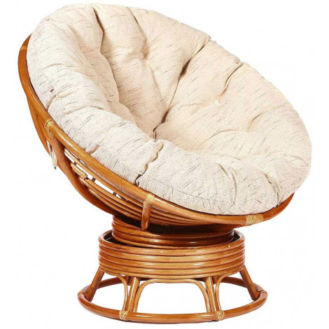 Плетеное кресло-качалка PAPASAN w 23/01 B / без подушки + Матрац для кресла Папасан купить в Москве по цене от 27810р. в интернет-магазине justmebel.ru