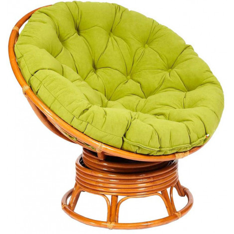 Плетеное кресло-качалка PAPASAN w 23/01 B / без подушки + Матрац для кресла Папасан купить в Москве по цене от 27810р. в интернет-магазине justmebel.ru