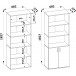 Стеллаж ШУ-21 купить в Москве по цене от 6640р. в интернет-магазине justmebel.ru