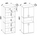 Стеллаж ШУ-22 купить в Москве по цене от 8090р. в интернет-магазине justmebel.ru