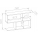 Настенная полка ПК-2 купить в Москве по цене от 1920р. в интернет-магазине justmebel.ru