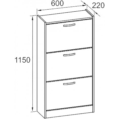 Обувница ТО-23 купить в Москве по цене от 4320р. в интернет-магазине justmebel.ru