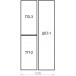 Прихожая ВШ-5.1+ТП-6М+ТП-2+ПЗ-3+ШО-1 купить в Москве по цене от 27390р. в интернет-магазине justmebel.ru