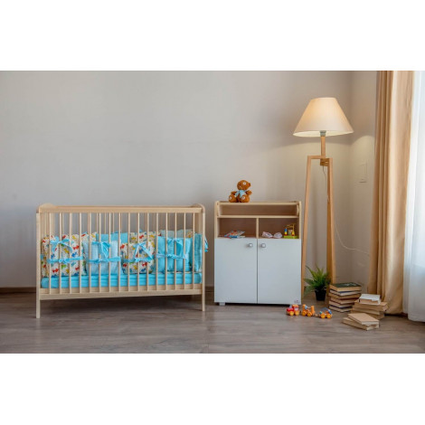 Кроватка детская Polini kids Simple 101 купить в Москве по цене от 6190р. в интернет-магазине justmebel.ru