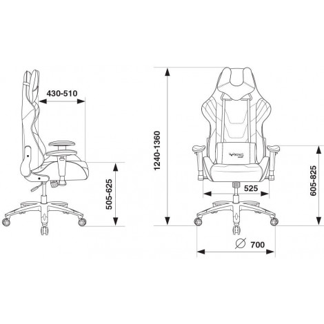 Игровое кресло VIKING 4 AERO купить в Москве по цене от 12990р. в интернет-магазине justmebel.ru