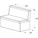 Кухонный диван Квадро тип 1 прямая купить в Москве по цене от 10890р. в интернет-магазине justmebel.ru
