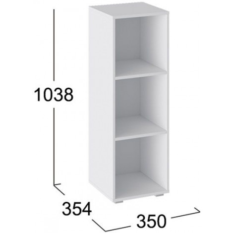 Стеллаж Литл 3 купить в Москве по цене от 2799р. в интернет-магазине justmebel.ru