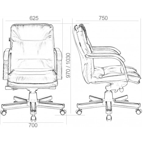 Кресло руководителя T-9927WALNUT-LOW купить в Москве по цене от 22990р. в интернет-магазине justmebel.ru