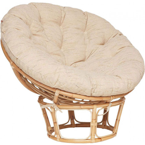 Плетеное кресло PAPASAN ECO P115-1/SP STD / без подушки + Матрац для кресла Папасан купить в Москве по цене от 14810р. в интернет-магазине justmebel.ru