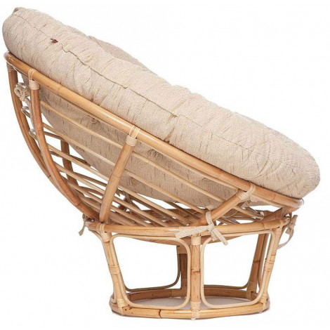 Плетеное кресло PAPASAN ECO P115-1/SP STD / без подушки + Матрац для кресла Папасан купить в Москве по цене от 14810р. в интернет-магазине justmebel.ru