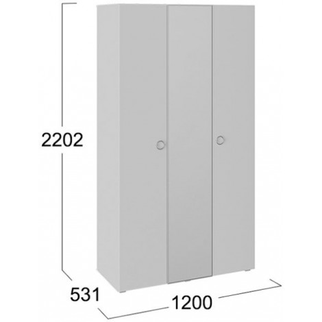 Распашной шкаф Глория купить в Москве по цене от 21599р. в интернет-магазине justmebel.ru