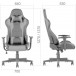 Игровое кресло TopChairs Diablo купить в Москве по цене от 13990р. в интернет-магазине justmebel.ru